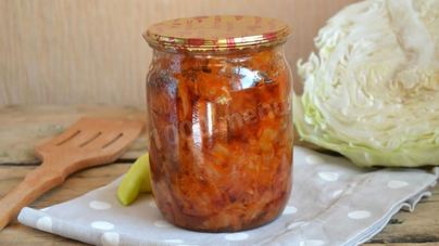 Солянка из капусты на зиму