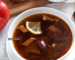 Солянка мясная