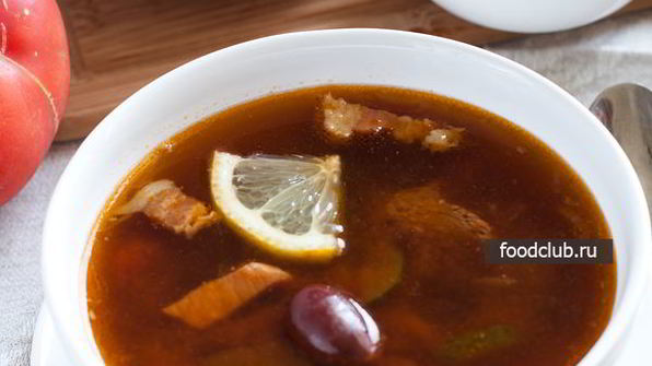 солянка мясная