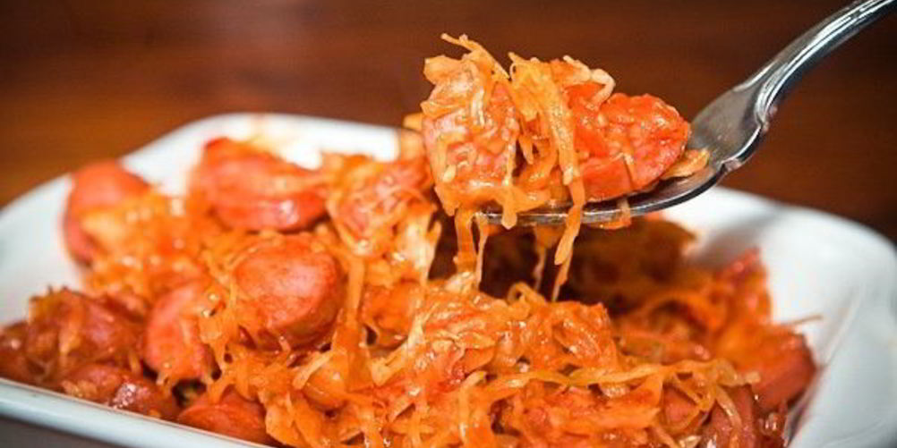 Рецепт солянка по-деревенски с сосиской