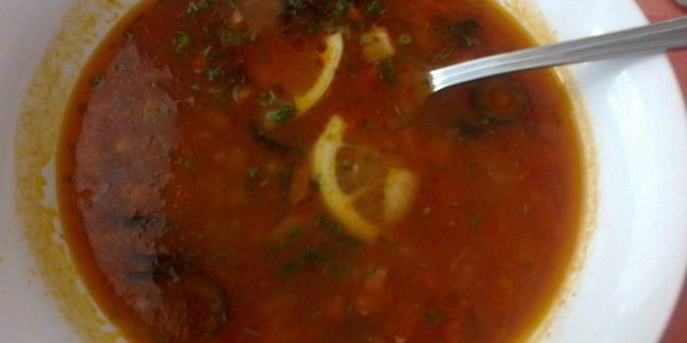 Рецепт солянка с говядиной