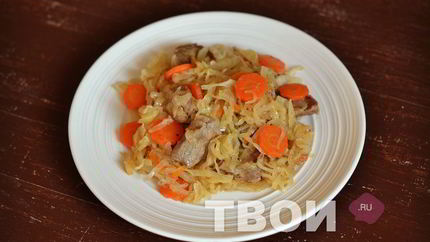 Солянка с капустой