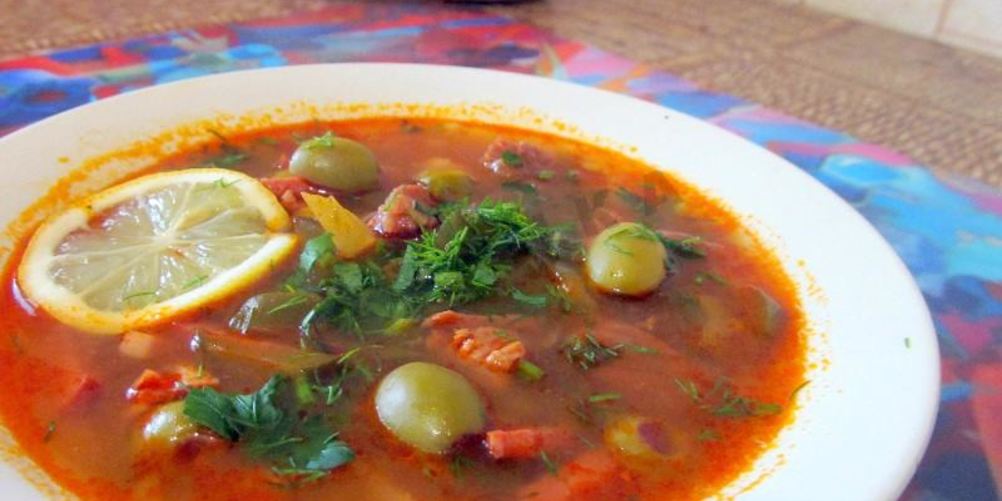 Рецепт солянка сборная мясная в мультиварке