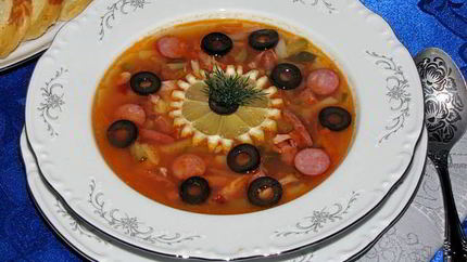 Солянка сборная мясная