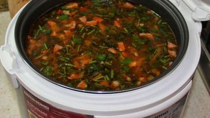 Солянка в мультиварке