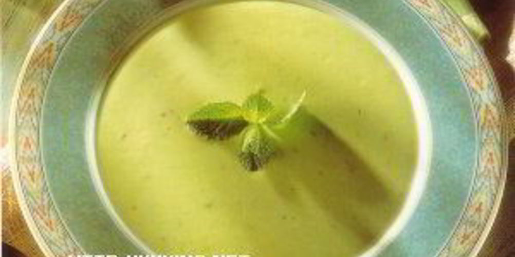 Рецепт суп из авокадо с мятой