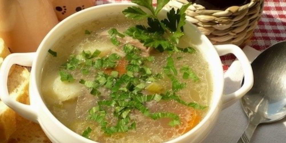 Рецепт суп из баранины с перловкой