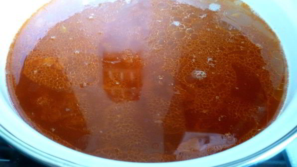 суп из чечевицы и булгура