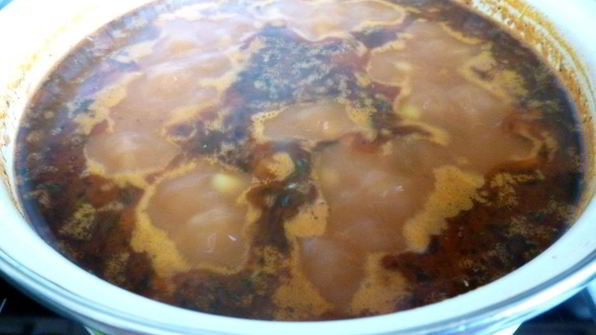 суп из чечевицы и булгура