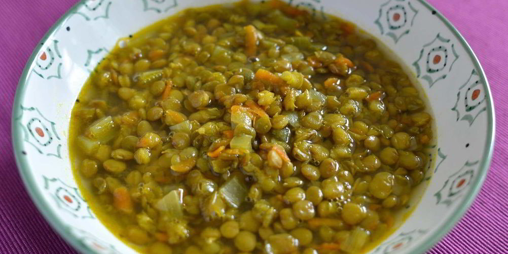 Рецепт суп из чечевицы вегетарианский
