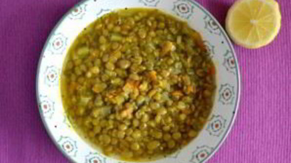 суп из чечевицы вегетарианский