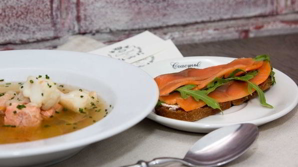 суп из форели и трески