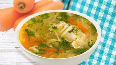 Суп из индейки с вермишелью