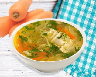 Суп из индейки с вермишелью