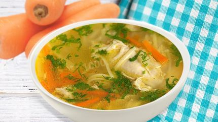 Суп из индейки с вермишелью