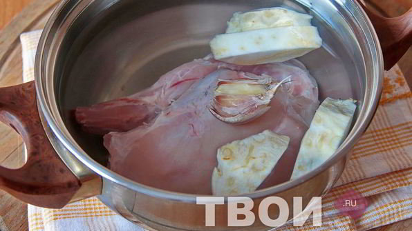 суп из кролика