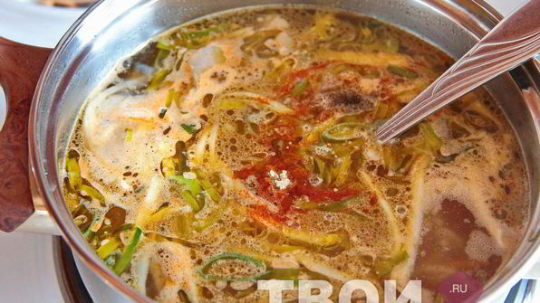 суп из кролика