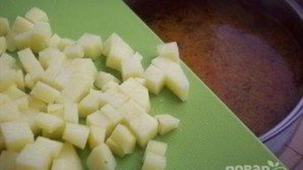 суп из плавленых сырков с грибами