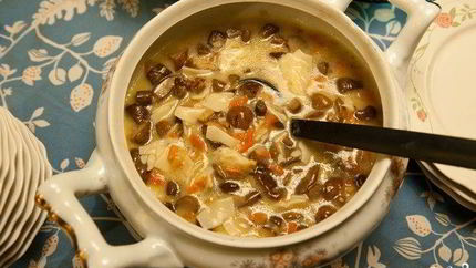 Суп из подосиновиков