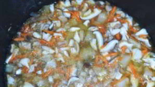 суп из свежих вешенок