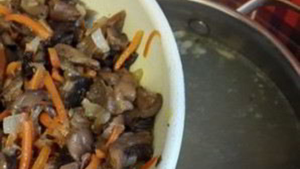 суп из свежих волнушек