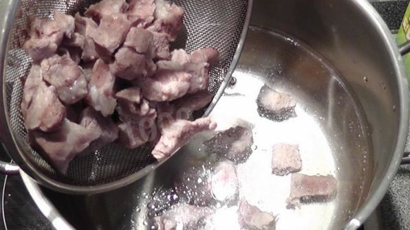 суп из свинины с тыквой