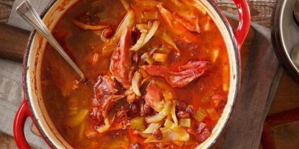 Рецепт суп из свиной рульки