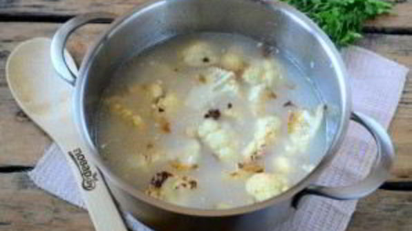 суп из цветной капусты весна в раю