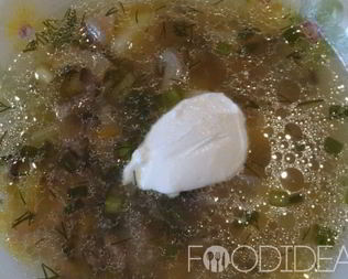 Суп из вешенок