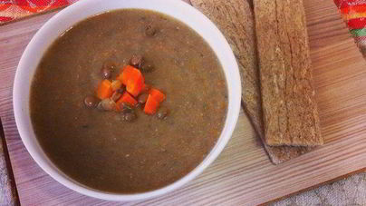 Чечевичный суп-пюре