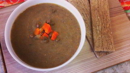 Чечевичный суп-пюре