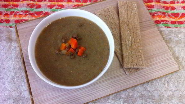 чечевичный суп-пюре