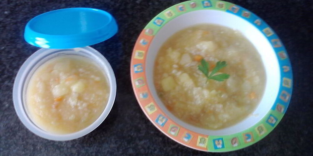 Рецепт детский суп-пюре с мясом