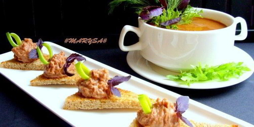 Рецепт фасолевый суп-пюре с сельдереем и морковью