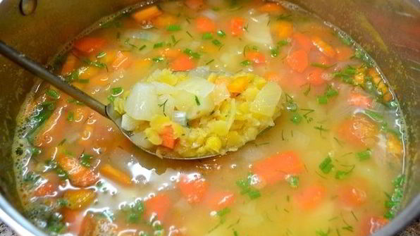 гороховый суп-пюре