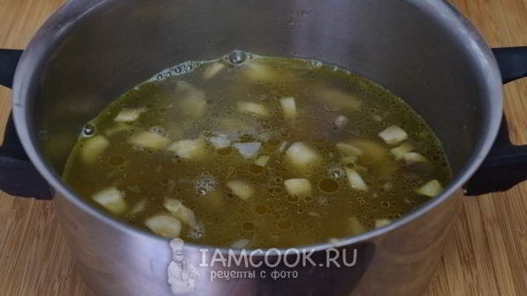 грибной суп пюре из шампиньонов и вешенок