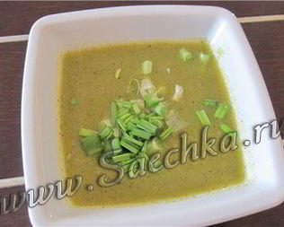 Грибной суп-пюре