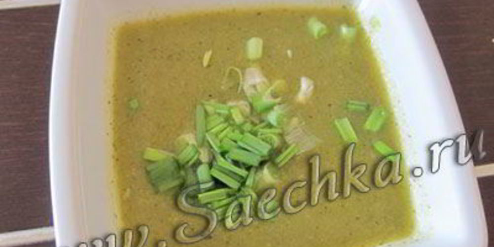 Рецепт грибной суп-пюре