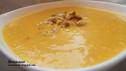 Канадский тыквенный суп-пюре