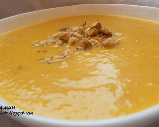 Канадский тыквенный суп-пюре