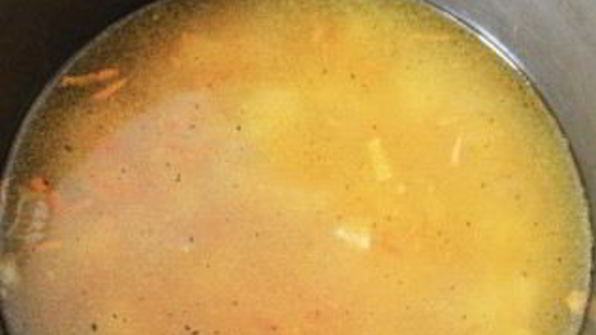 картофельный суп-пюре с фрикадельками