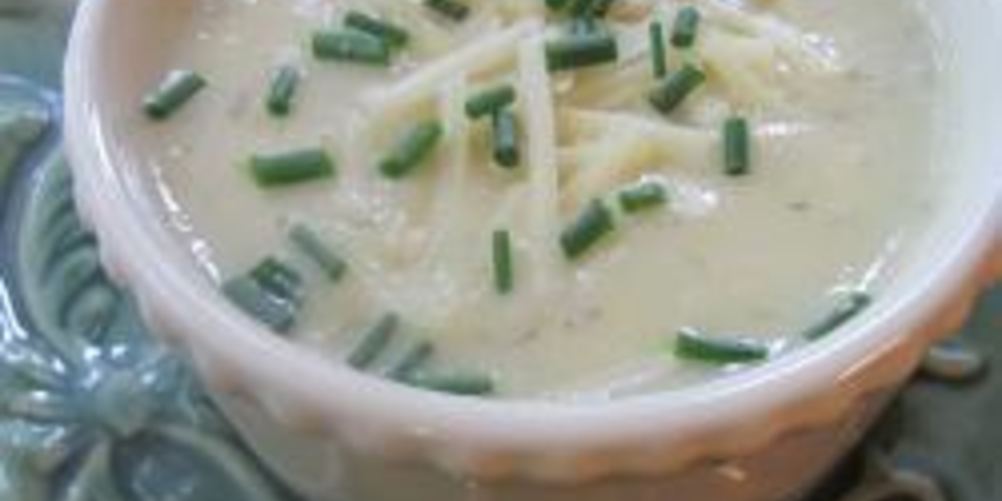 Рецепт картофельный суп-пюре с гренками