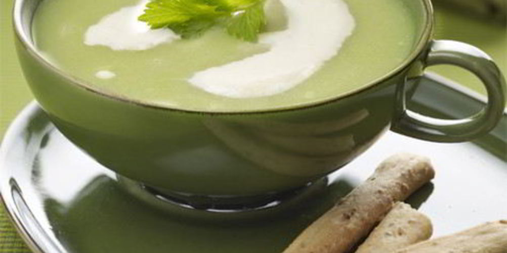 Рецепт летний суп-пюре из сельдерея