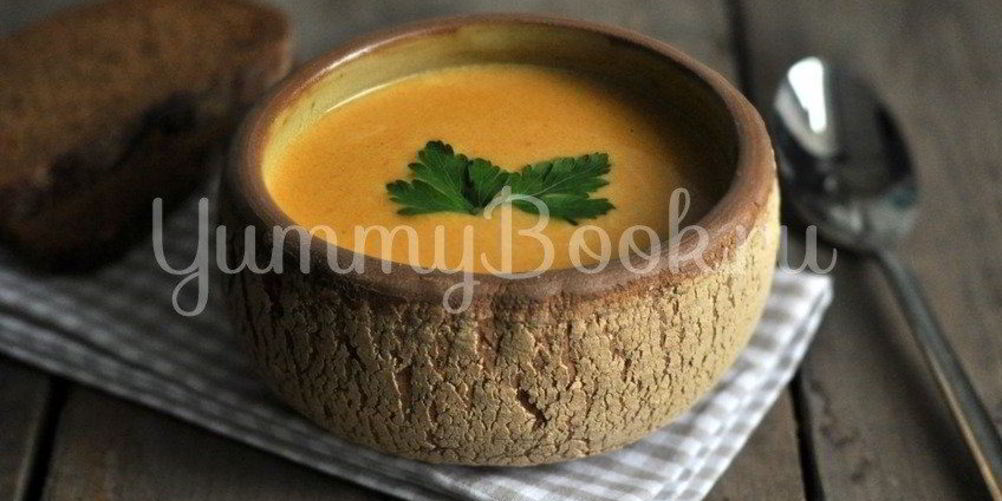 Рецепт морковный суп-пюре со сливками