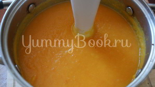 морковный суп-пюре со сливками