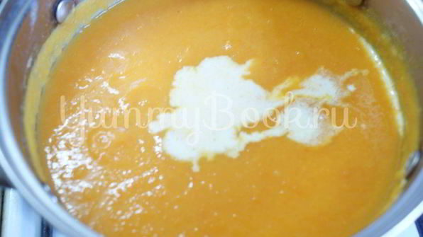 морковный суп-пюре со сливками