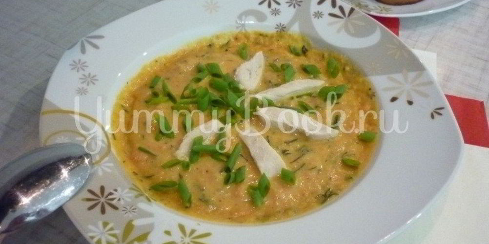 Рецепт острый морковный суп-пюре