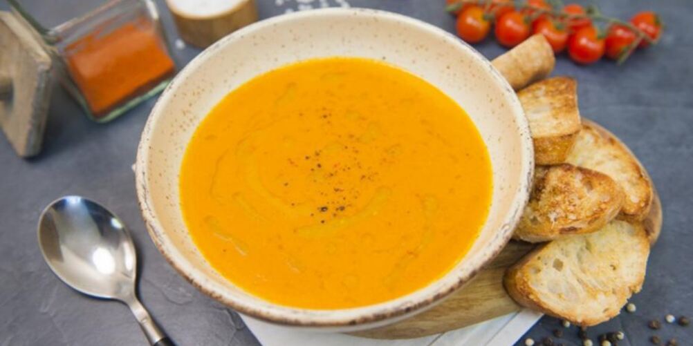 Рецепт овощной суп-пюре