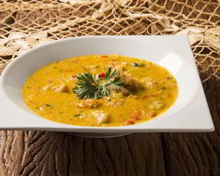 Рыбный суп-пюре с овощами