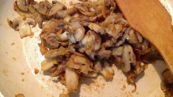 сливочно-грибной суп-пюре с фрикадельками